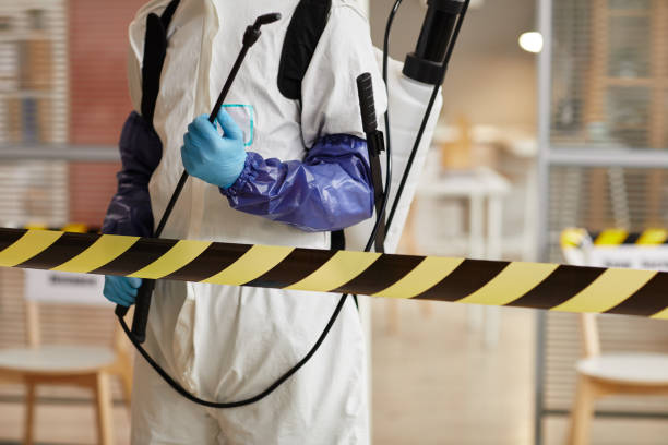 Professional Blood Cleanup technician working in Ord, NE